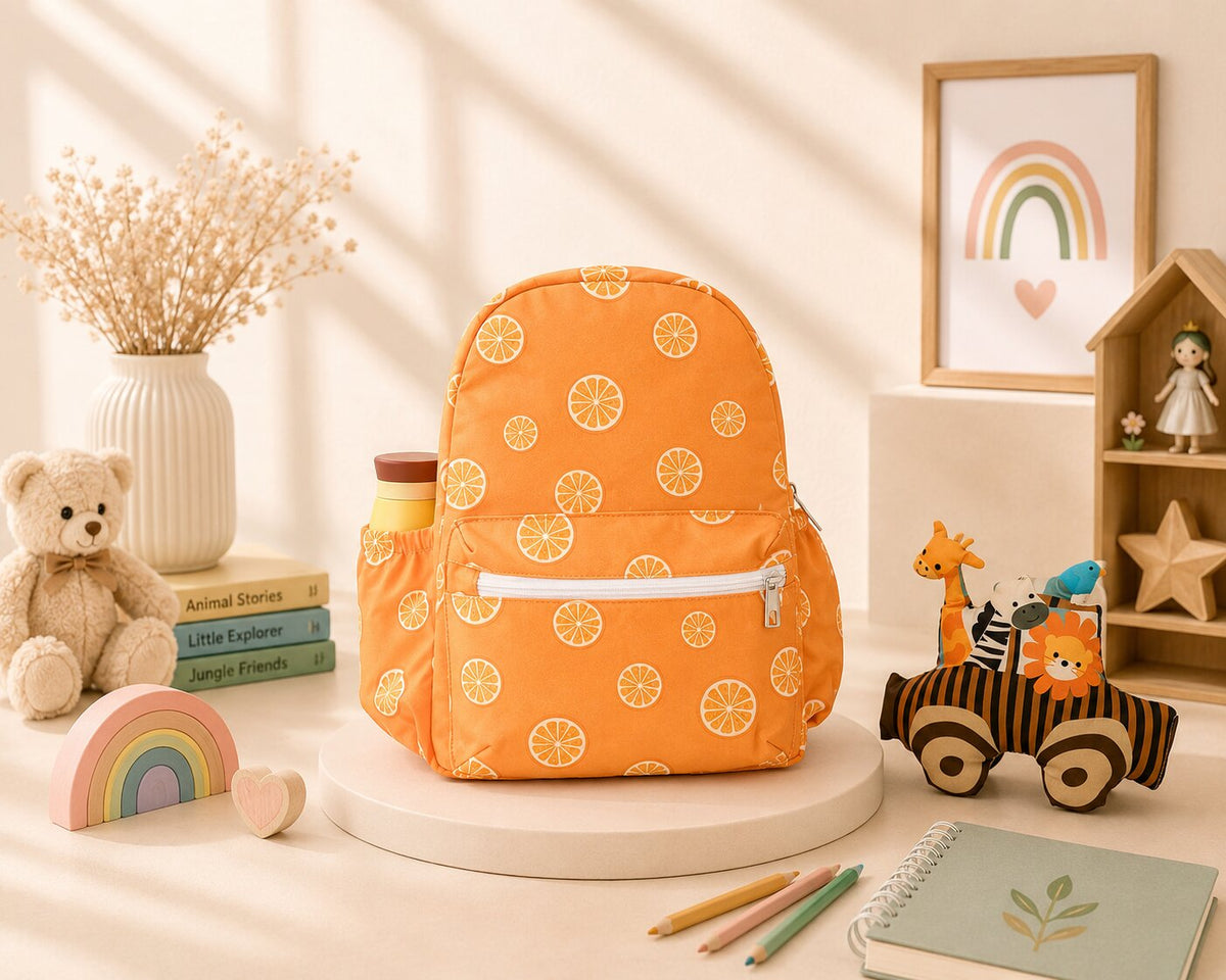 Orange Slice School Bag
