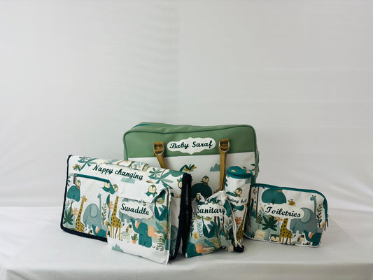 Animal Print Mommy Bag