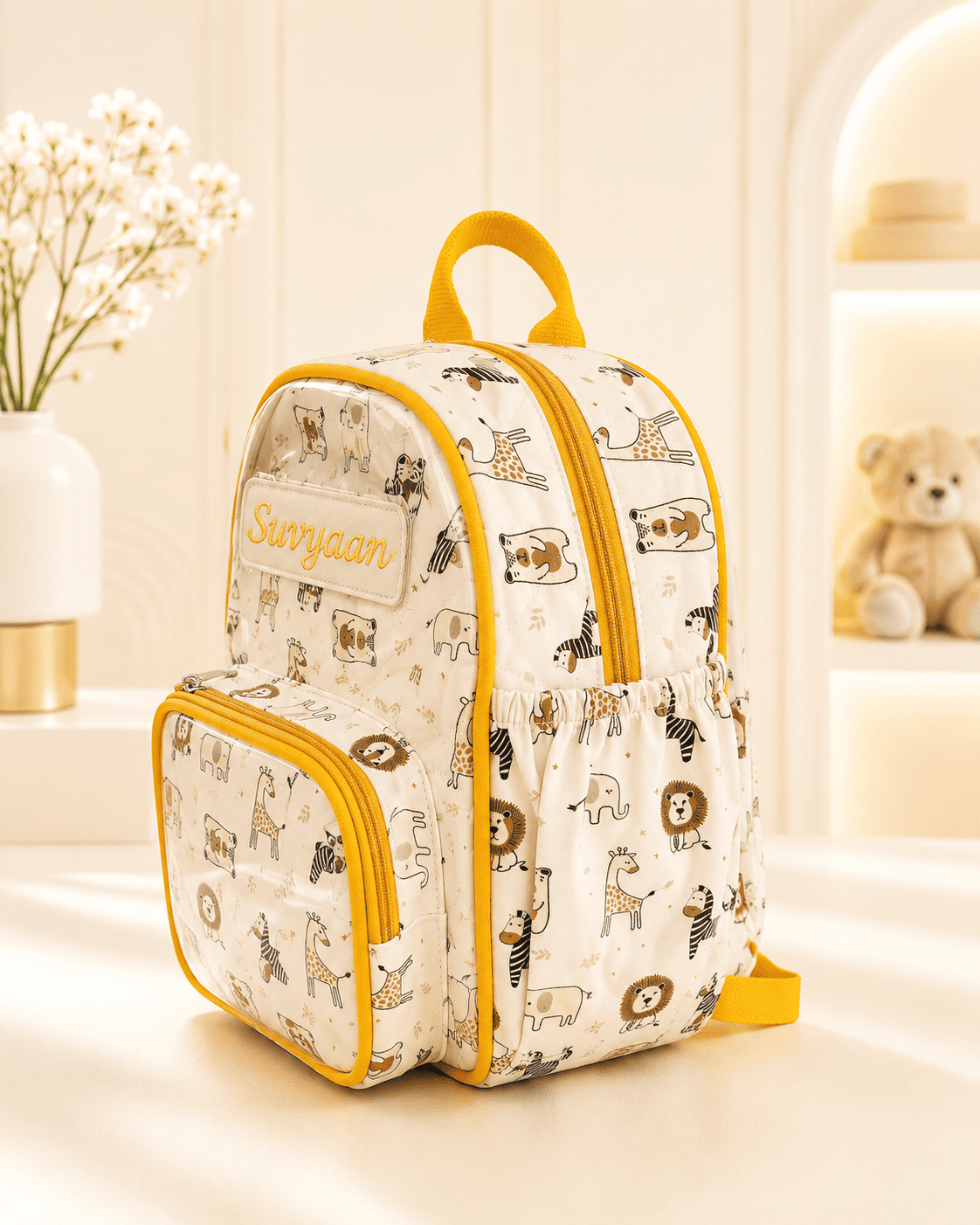 Personalised Safari Friends School Essential Kit