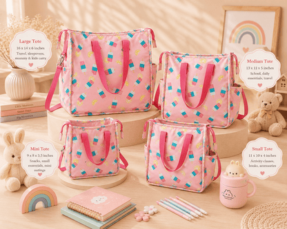 Personalised Kids Icecream Tote Bag