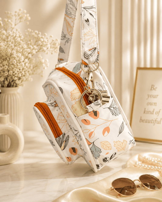 Personalised Kids Leaf Sling Bag