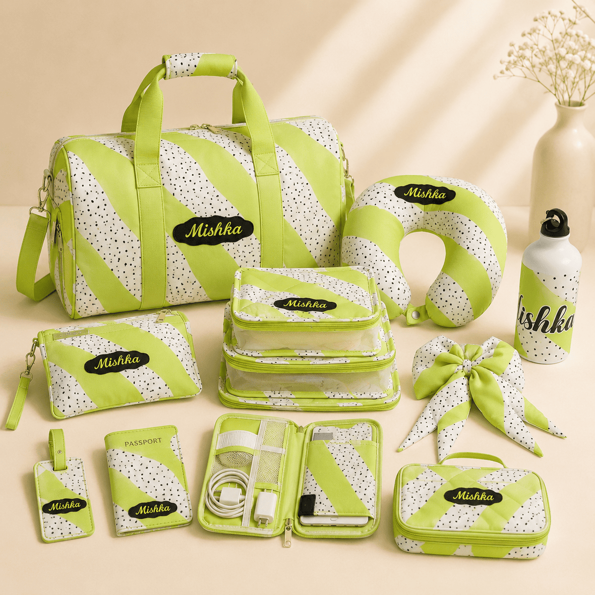 Personalised Wavy Dots Birthday Hamper
