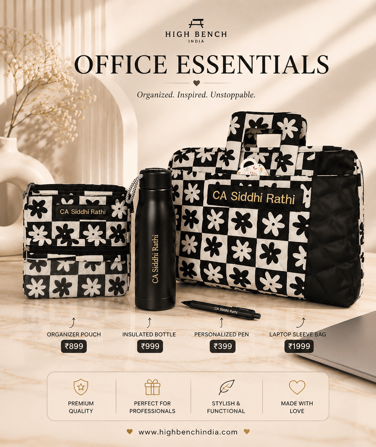Personalised Laptop Sleeve Bag Set