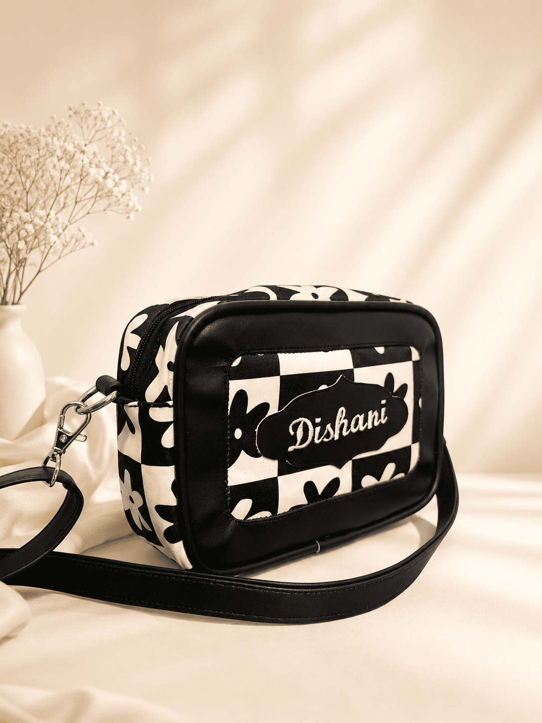 Personalised Kids Retro Daisy bag Sling Bag
