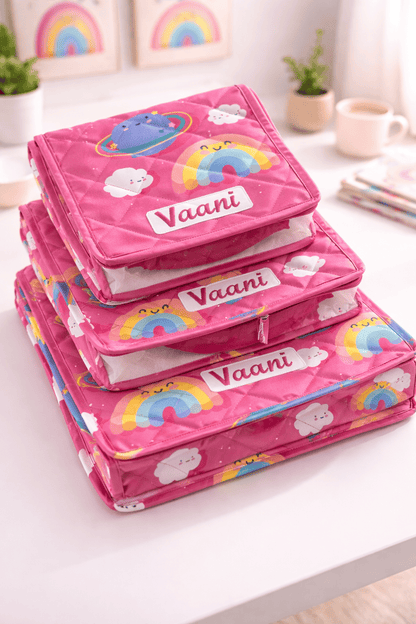 Personalised Pink Star Planet Organisers