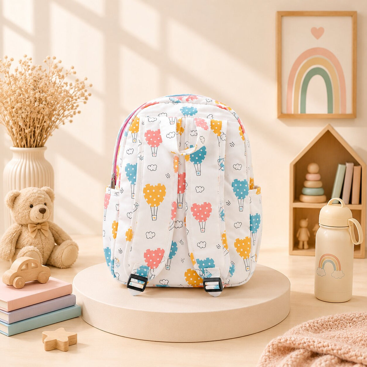 Heart Parachute School Bag