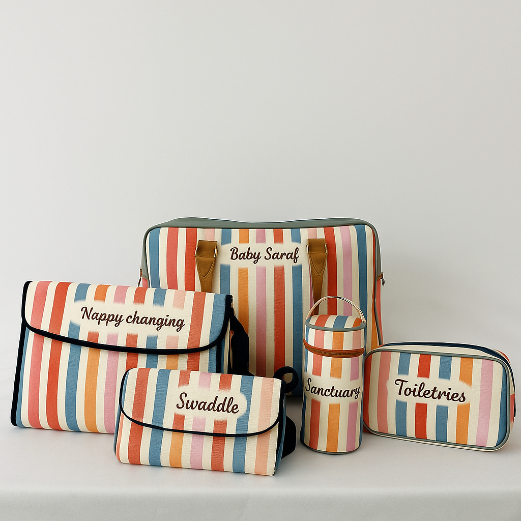 Color Stripes Mommy Bag