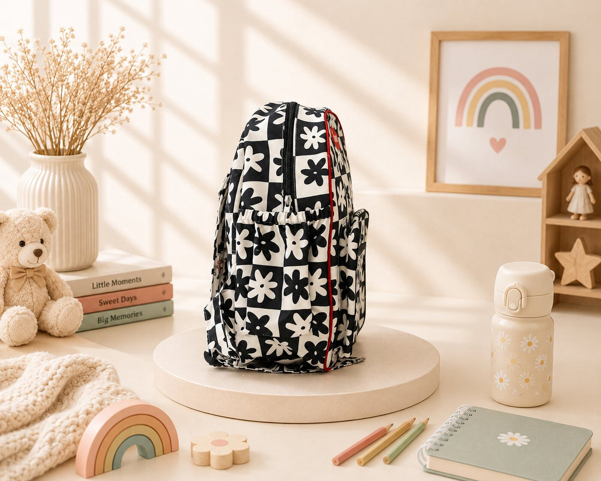 Retro Daisy School Bag