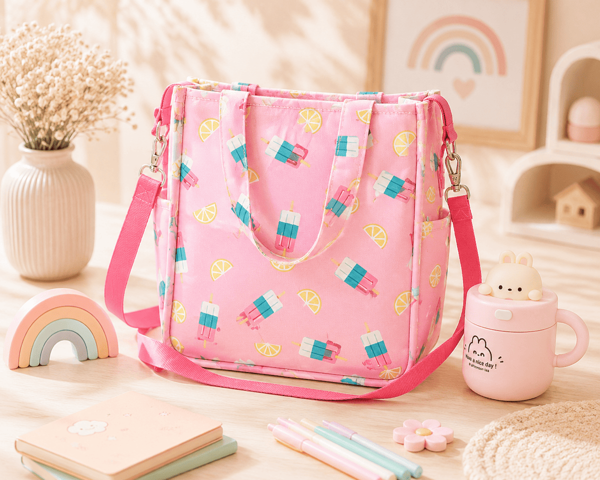 Personalised Kids Icecream Tote Bag