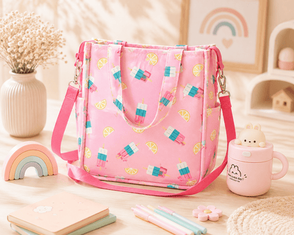Personalised Kids Icecream Tote Bag
