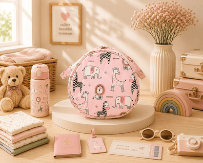 Pink Jungle Duffle Bag