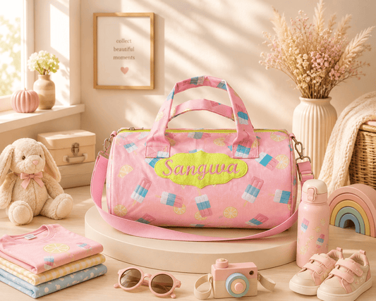 Icecream lemon Duffle Bag
