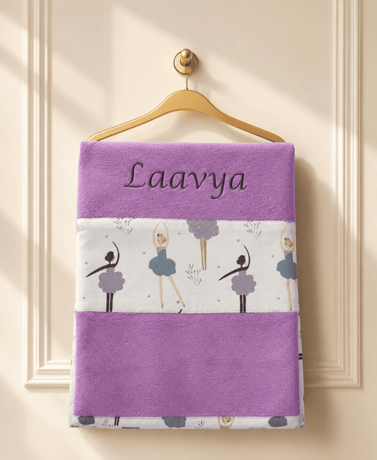 Personalised Dancing Alsa Towel