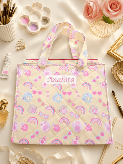 Personalised Cloud Camera Art Drawing kit Bag