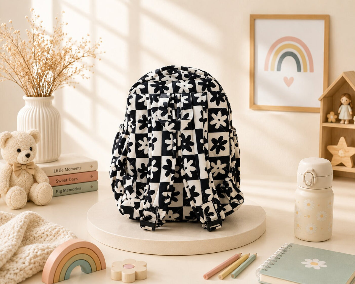 Retro Daisy School Bag