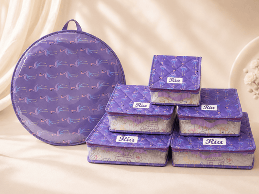 Personalised Flamingo Room Tidy Set