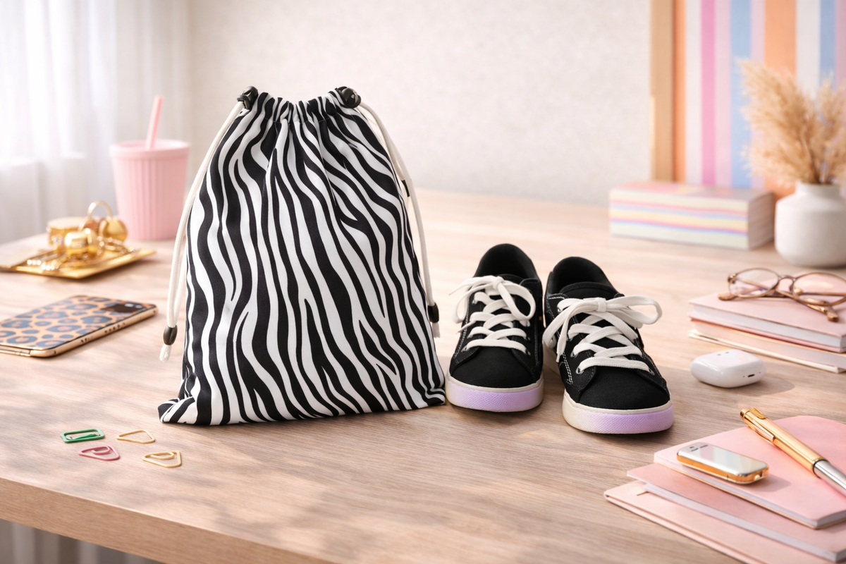 Personalized Retro Shoe Bag