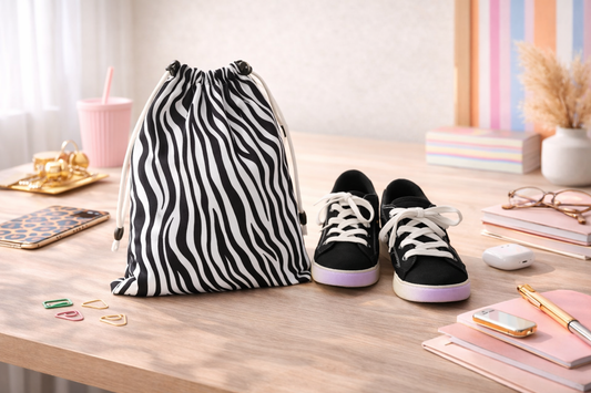 Personalized Retro Shoe Bag