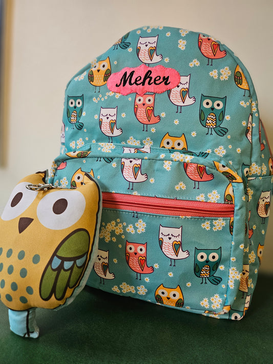 Owl School Bag
