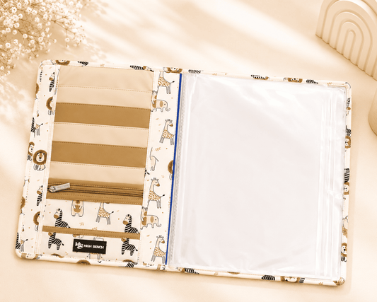 Personalized Jungle Friends Expandable Folder