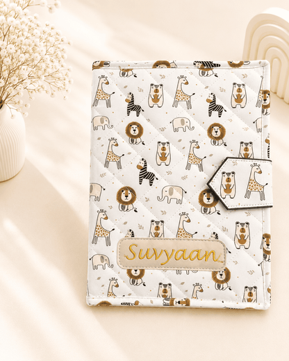 Personalized Jungle Friends Expandable Folder