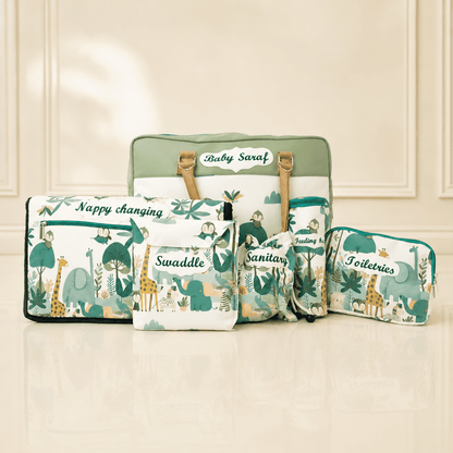 Jungle Safari Mommy Bag Set