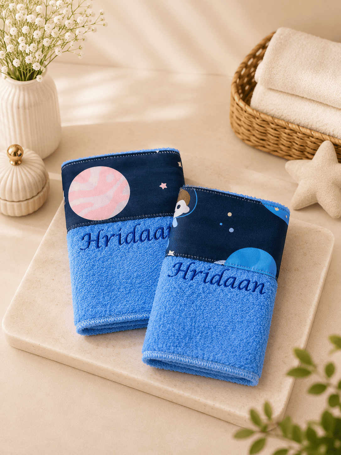 Personalised kids Little Explorer Bath Set