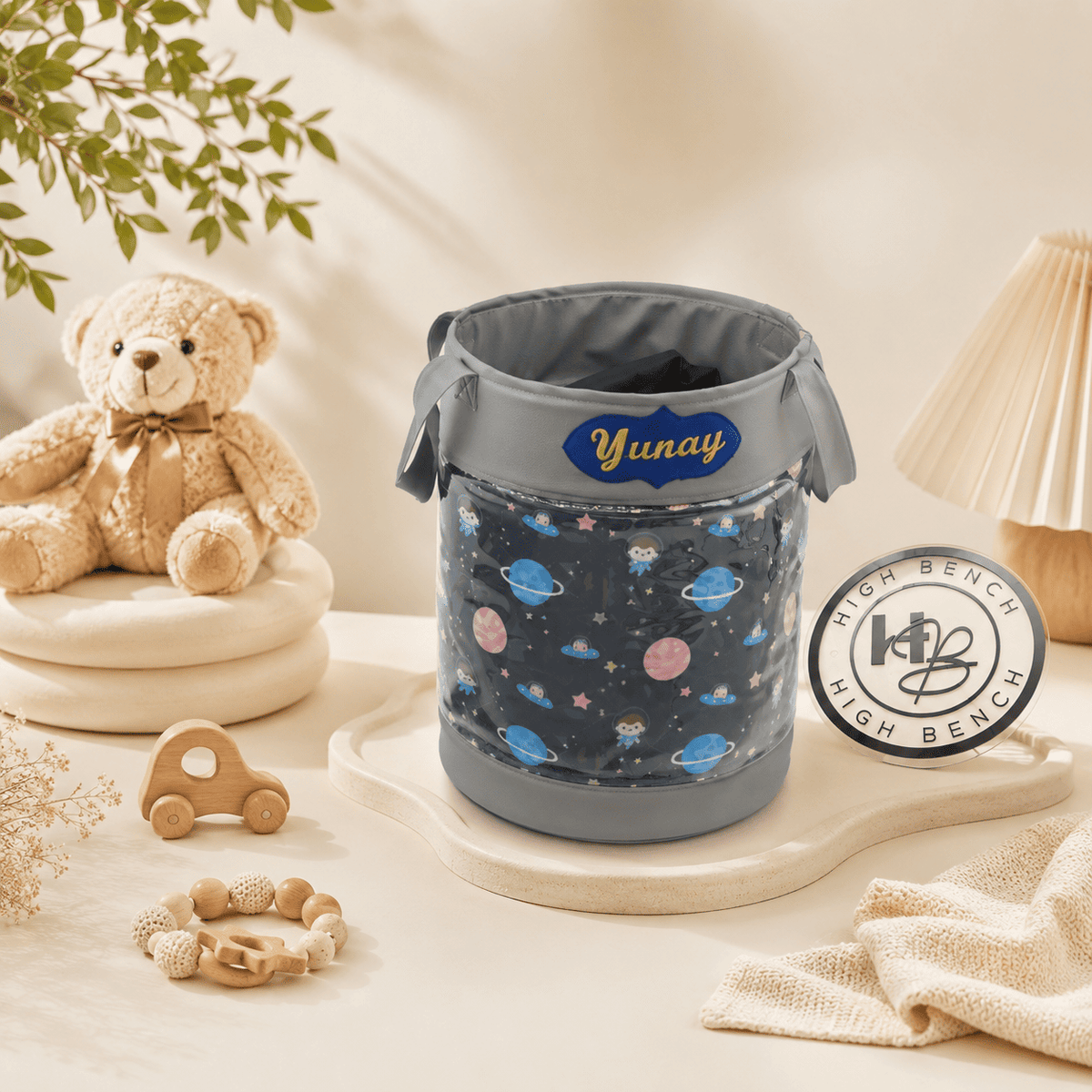 Personalized Kids Little Explorer Toy Storage Bag