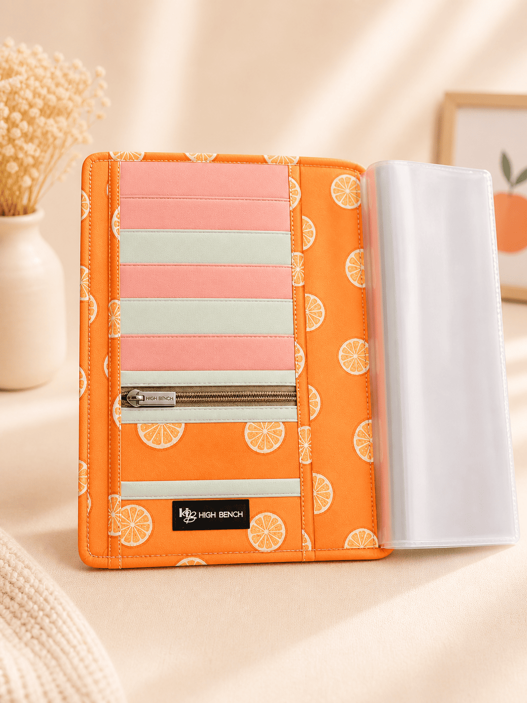 Personalized Orangilicious Expandable Folder