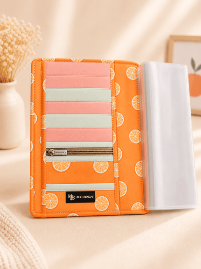 Personalized Orangilicious Expandable Folder