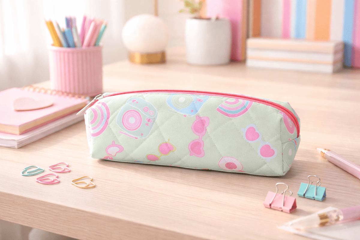 Pastel Vibes Pencil Pouch