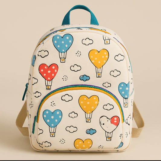 Heart Parachute School Bag