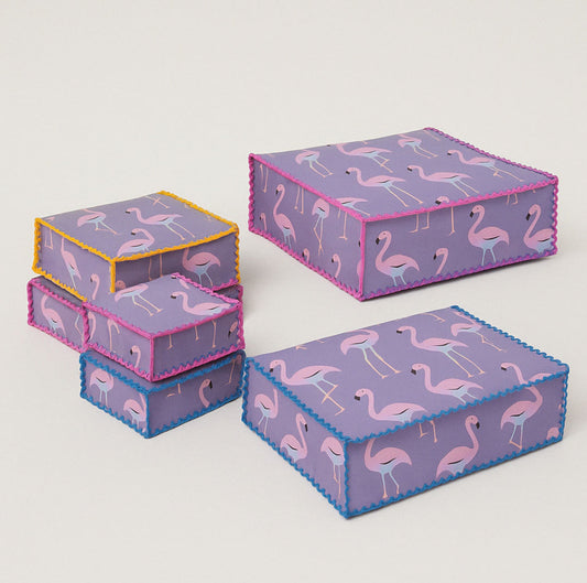 Purple Flamingo Organizer