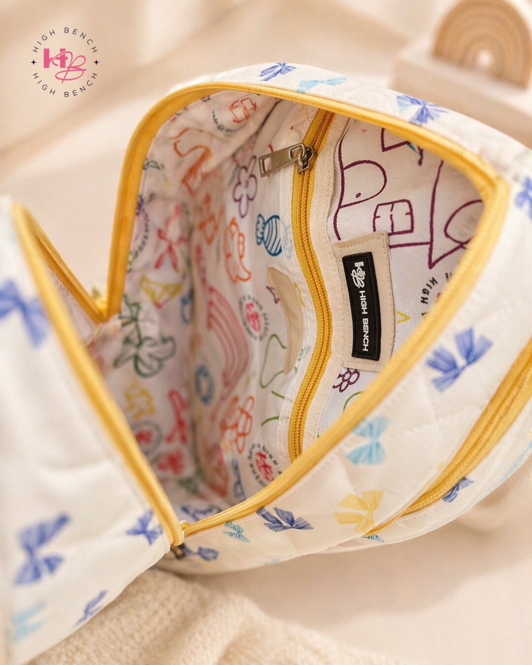 Bow school bag