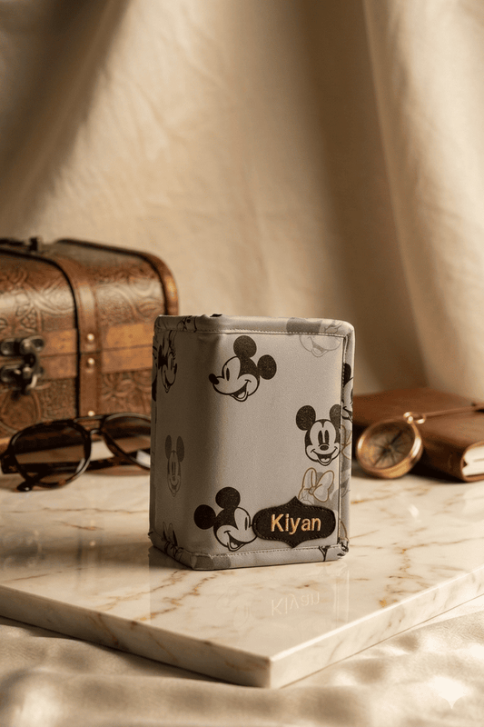 Personalized Disney Mickey Passport Cover & Luggage Tag Combo