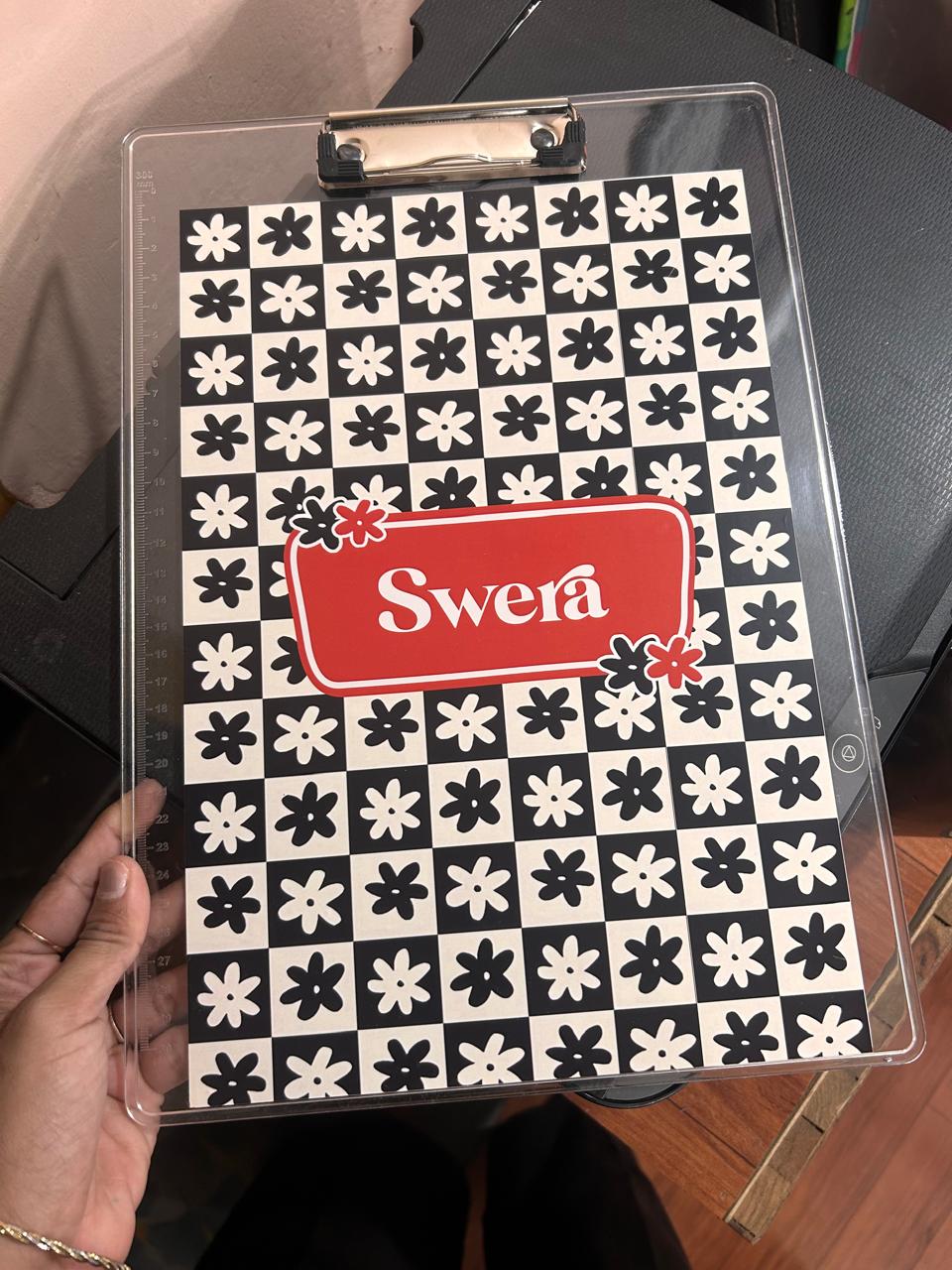 Retro Daisy Clip Board