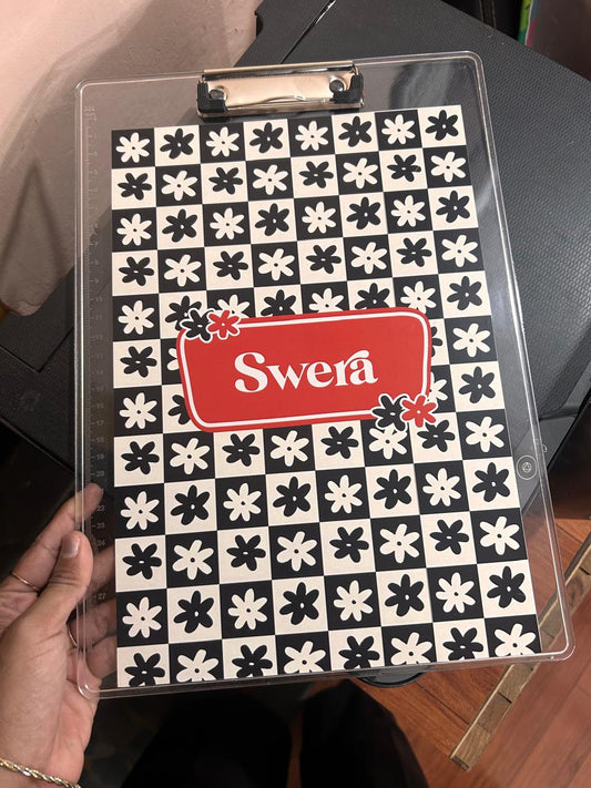 Retro Daisy Clip Board