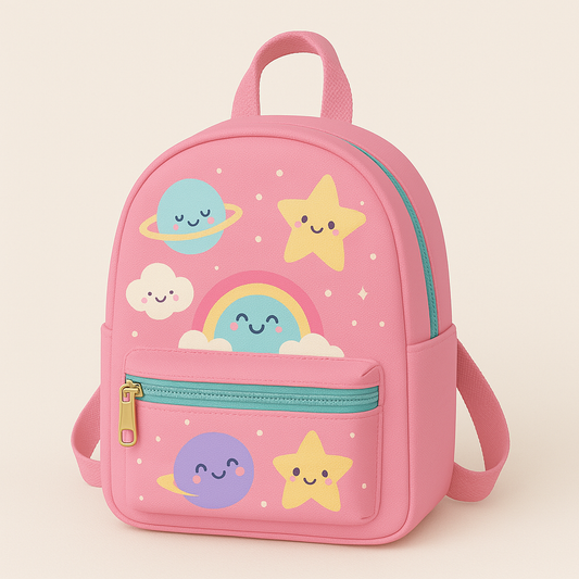 Star Yellow School Bag