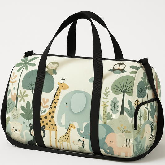 Animal  Print Duffle Bag
