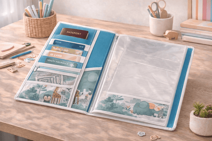 Personalized Jungle Safari Expandable Folder