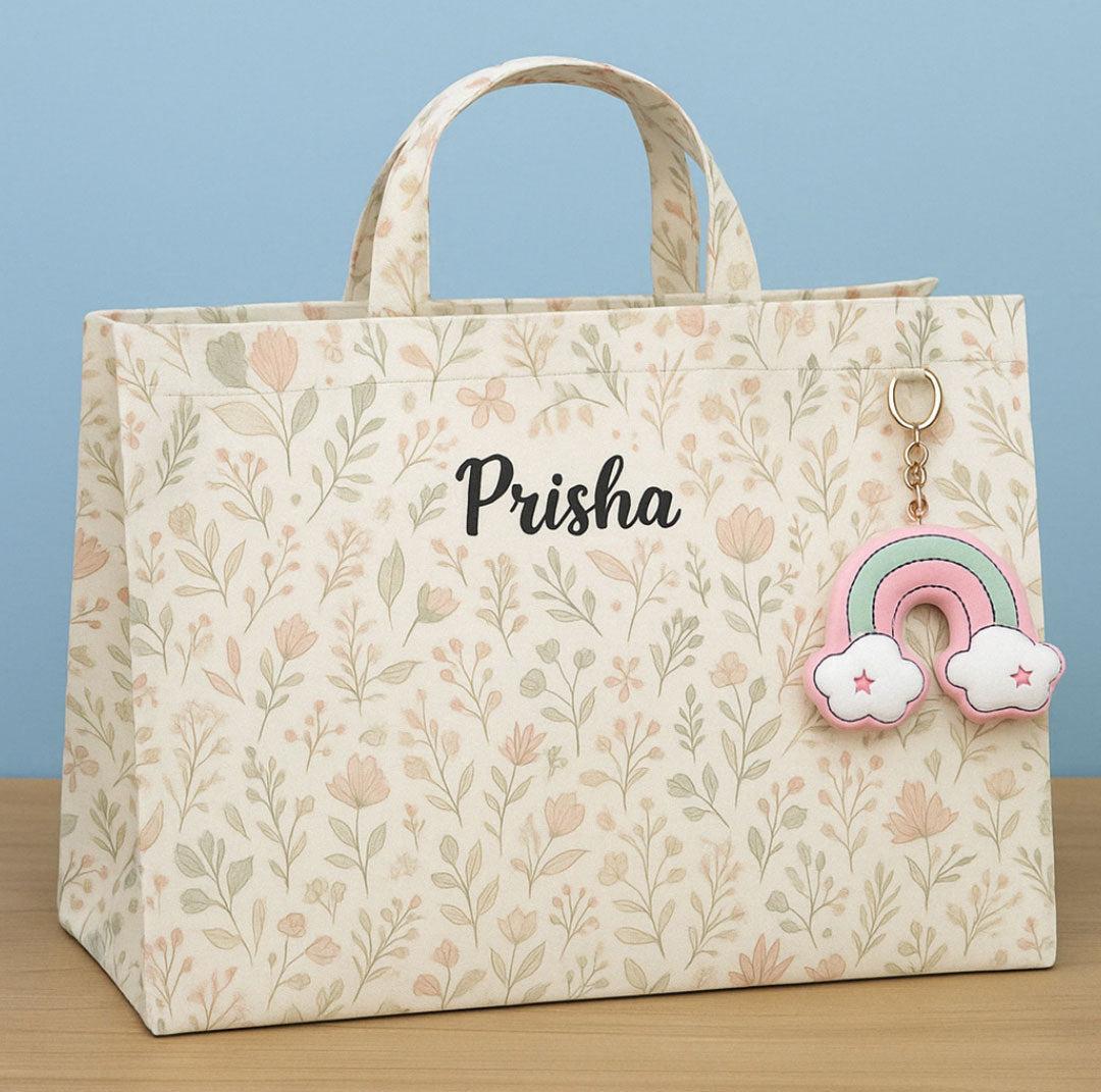 Flower & leaf swimming bag