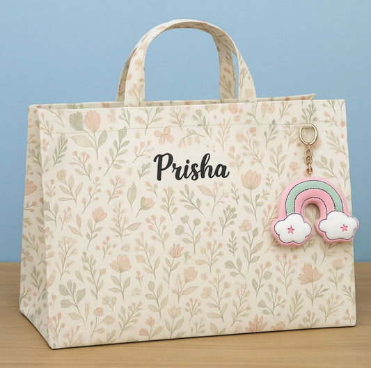 Flower & leaf swimming bag